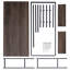 Bureau d'ordinateur avec tablettes, bureau d'ordinateur portable avec rangement