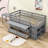 Jakilah Kids Loft Bed with Drawers-991918702-991918703