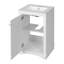Meuble-lavabo moderne simple 20 po avec comptoir en céramique-1903932821