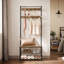 Aaditiya 70 cm W Hall Tree with Storage Bench and Shoe Storage-1838482977