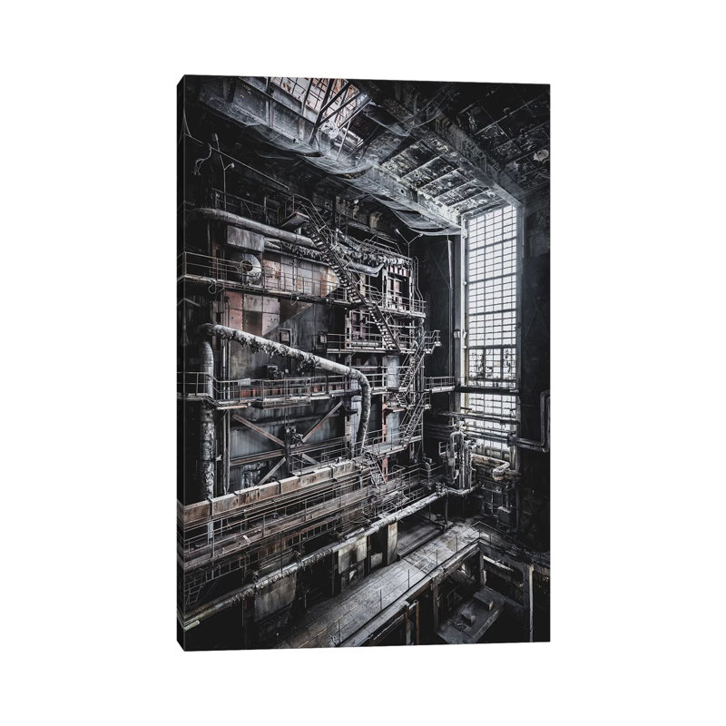 Blade Runner by Simon Yeung - Print on Canvas, Wrapped Canvas, 20.32 cm H x 30.48 cm W