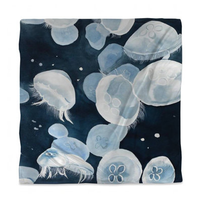 Marine Bedroom Blue Duvet Cover - Jellyfishs Home Decor