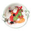 Old St. Nick Earthenware Serving Bowl