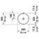 Architec Ceramic Circular Undermount Bathroom Sink with Overflow