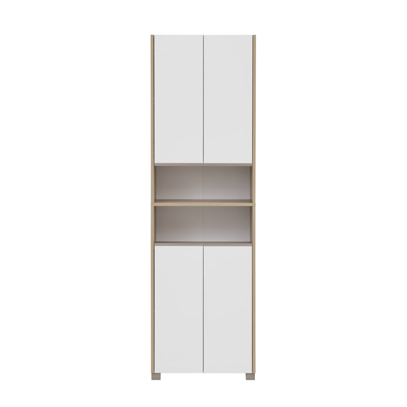 Myalise Floor Mounted Linen Cabinet