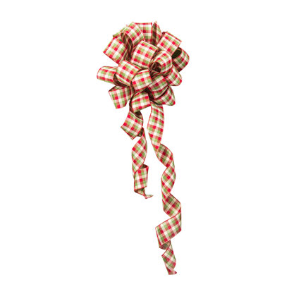 Burlap Checker Ribbon