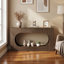 Console en noyer avec tiroir