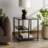 Radia Metal Accent Table