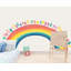 Autocollant mural arc-en-ciel bohème, décoration murale arc-en-ciel colorée, décoration murale pour chambre d'enfant, décoration pour salle de jeux, décoration murale arc-en-ciel bohème pour enfants 416 g-884164747