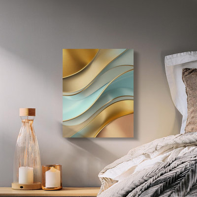 Almondo Wrapped Canvas Print