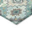 Tapis bleu sarcelle lavable à la machine intérieur / extérieur Xhevrie-112127712