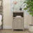 White Nightstands Set of 2, Modern Bedside Table, Sofa End Table with Storage Shelf-515271750