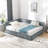 Versatile And Comfortable Upholstered Daybed With Exceptional Features For Relaxation, Guest Accommodation, And Space Organization