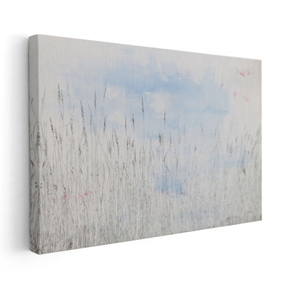 «Reeds On The Ley IV», reproduction d'art sur toile