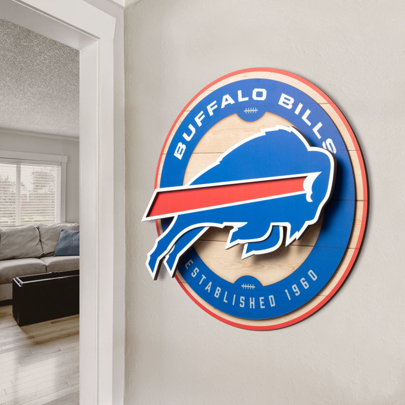 NFL Buffalo Bills 3DX Circle Wall Art