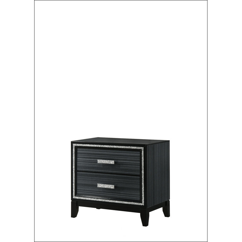 Haiden Nightstand, Black
