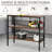3-Tier Console Table With Adjustable Feet