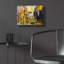 Art mural en verre épique «Portland Neighbour 3» par Erin McGee Ferrell, 16 po x 12 po