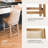 Maven Lane Vienna Swivel Stool with Faux Leather Upholstery-92561092-92561093