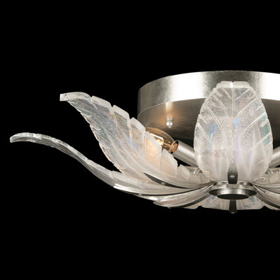 Plafonnier encastré rond 28 po Plume