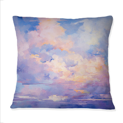 Coussin décoratif coloré Skyline Photo Skyline Serenade II