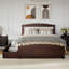 Lit plateforme avec rangement en bois massif Elliana-654957997-654957994