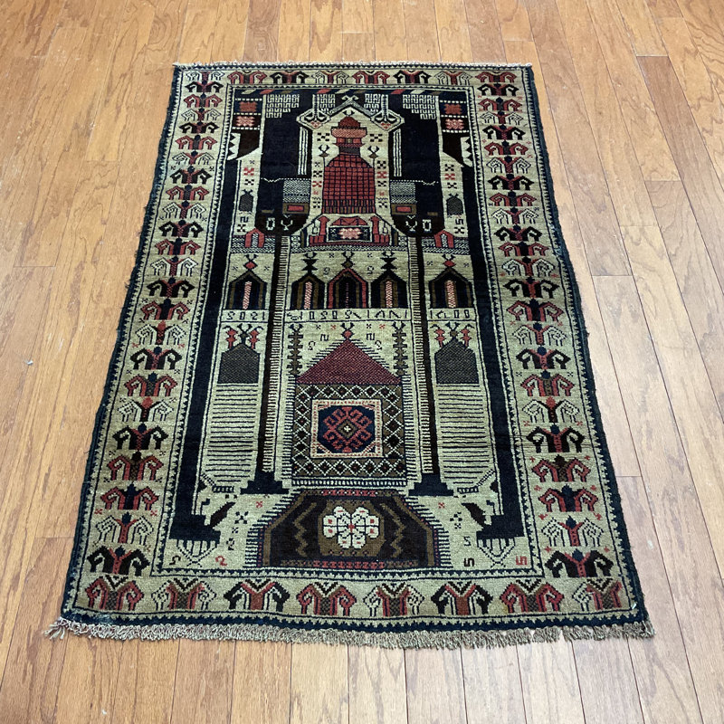 Tapis brun clair en laine Dakira