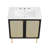 Modway Chaucer 30'' Single Bathroom Vanity with Wood Top-93811866-93811863