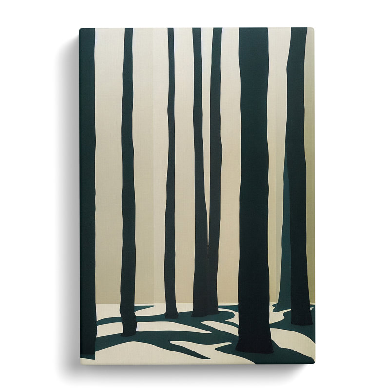Eerie Forest No.2 - Wall Art, 50cm H x 35cm W, Wrapped Canvas