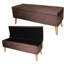 Banc de rangement 17 po en suède