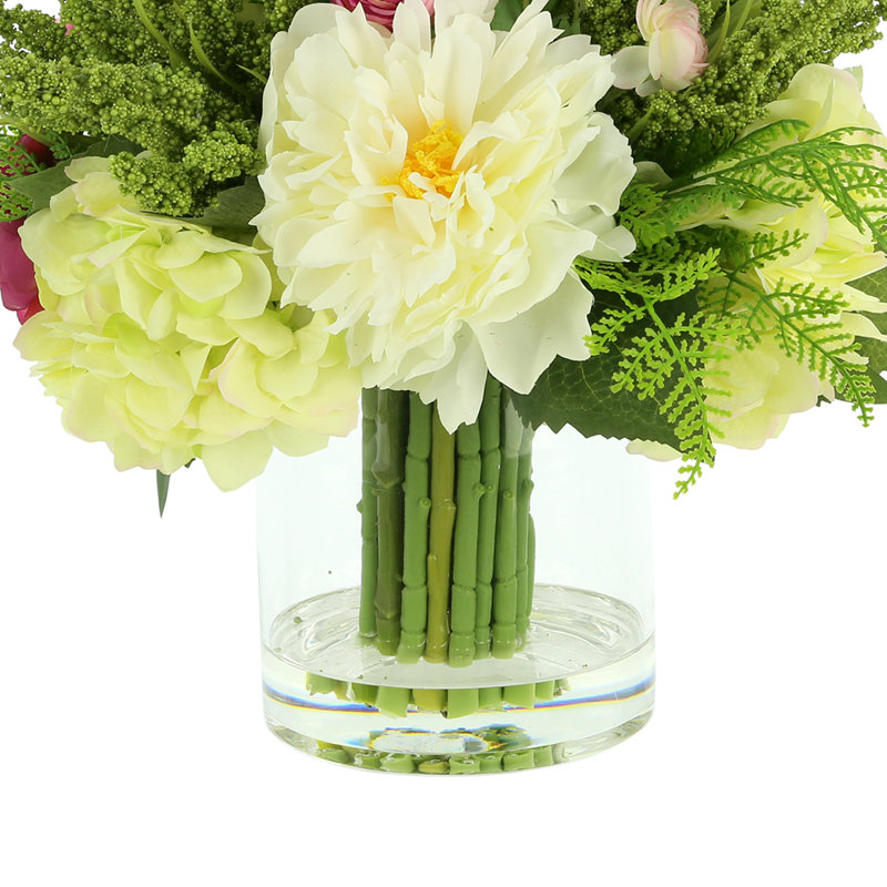 Vase pivoine