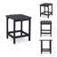 Table d'appoint en plastique Emory-1523663552