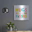 «Hugs and Kisses» par Ann Kelle Designs, art mural en métal-920314526