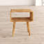 Oliveira 45cm W Solid Wood Bedside Table