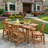 All-Weather HDPE Outdoor Dining Set