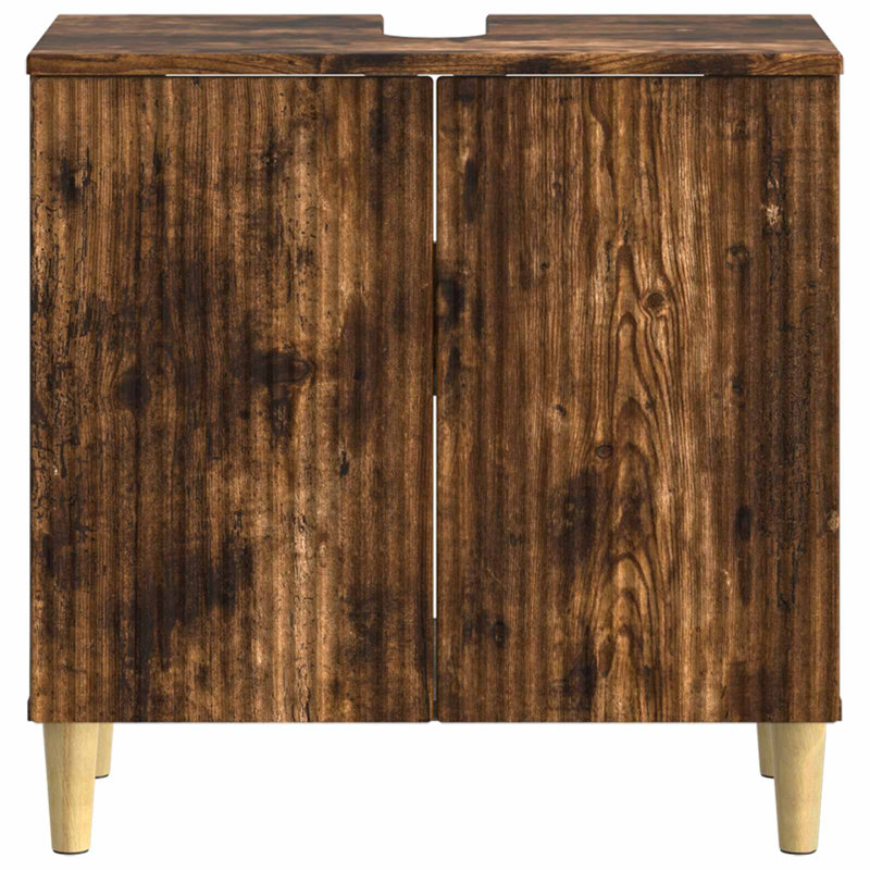 Under Sink Cabinet, Smoked Oak