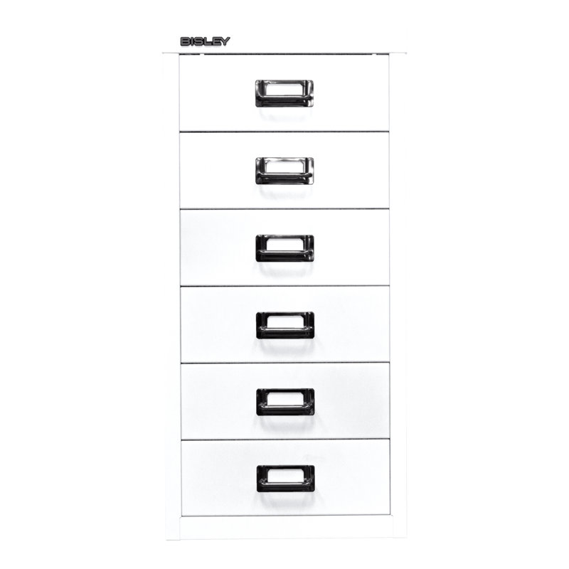 29er 27.9cm Wide 6 -Drawer File Cabinet, Traffic white