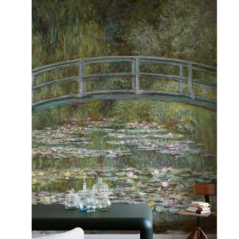 Bhagirathi Matte Mural, 208 x 146cm, Black