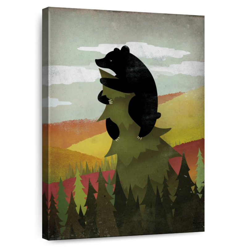 Bramep Leaf Peeper sans mots, H 30 po x l 20 po