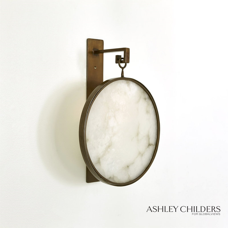 Anya Wall Sconce-Black/Bronze