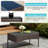 Rifiki 4 - Person Patio Conversation Set with Cushions-294053896-295489054