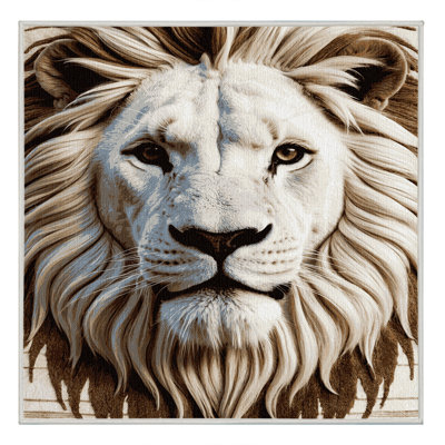  Tapis blanc lavable avec gros chats