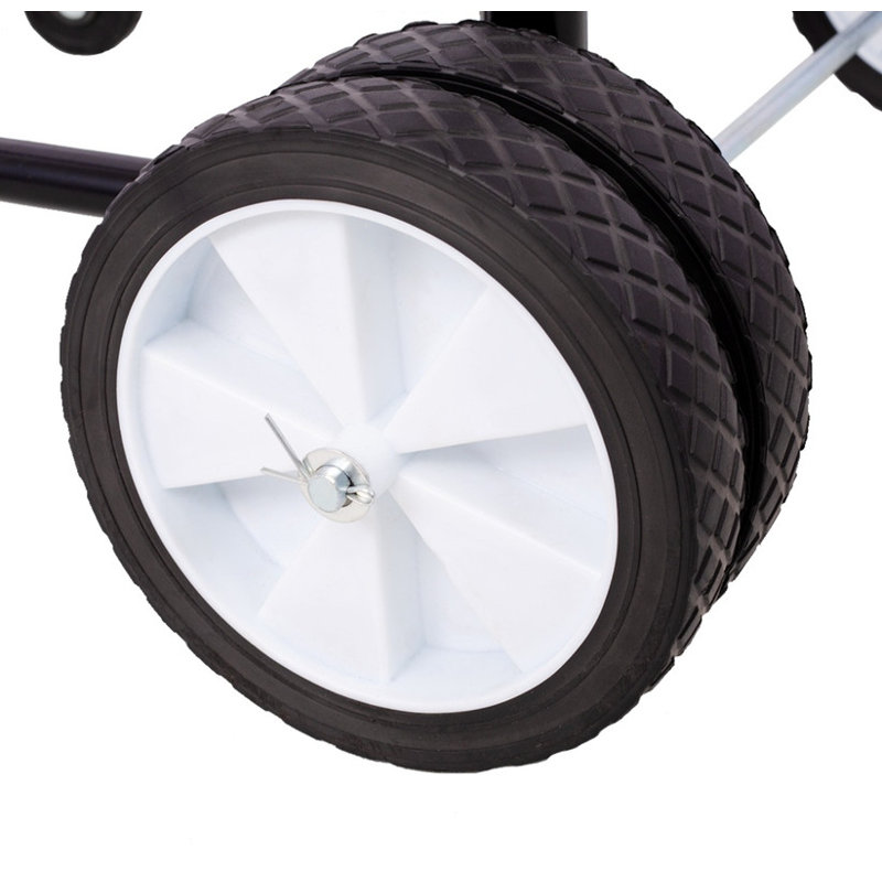 Support de moteur hors-bord pour bateau avec roues - Chariot de transport à moteur d'une capacité de poids de l315 lb pour un rangement sûr et un transport facile