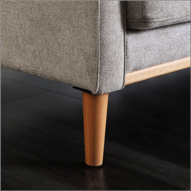 Canapé Living Space 3 places, Gris clair