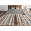 Tapis brun de haute qualité noué à la main-62046640