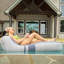 Chaise longue de piscine gonflable pour adulte Big Joe-126546022