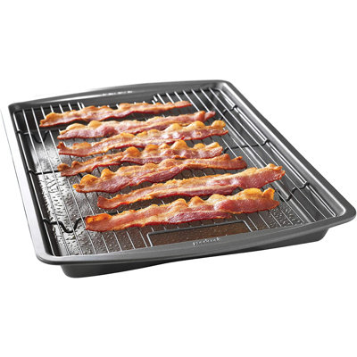 Good Cook 15'' Non-Stick Carbon Steel with Rack