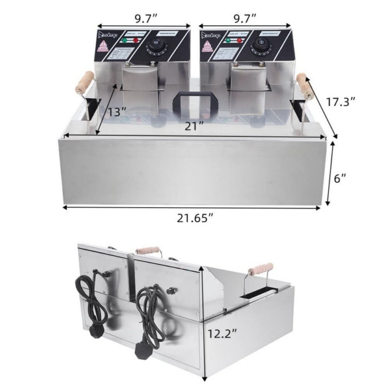 Ktaxon 5000 Watt 12 Deep Fryer