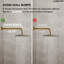 Pressure-Balanced Shower System ,10-Inch Rainfall Shower Faucet with Rough-in Valve-73468215-132487479