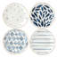Lenox 4 Piece 6" Tidbit Appetizer Plate Set